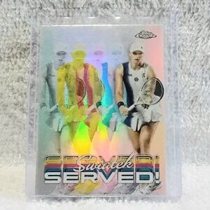 5/$20 Mint 2024 Topps Chrome Iga Swiatek Tennis Card SER-IS!!